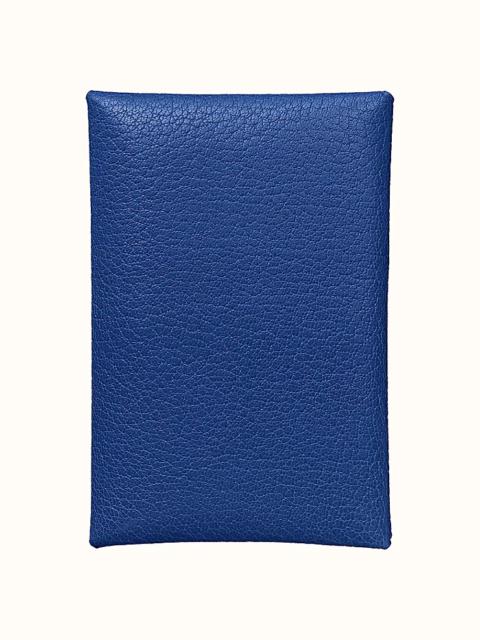 Hermès Calvi card holder