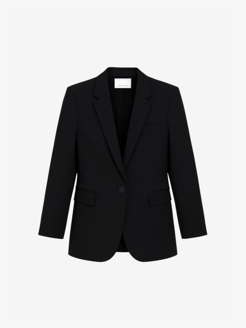 The Frankie Shop Amelia Tailored Blazer - Black