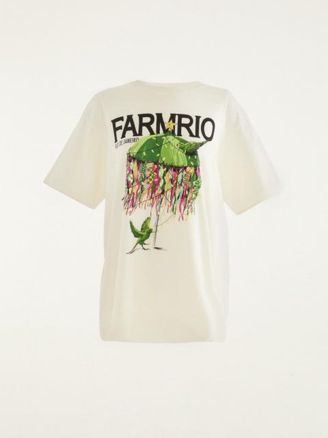 FARM RIO Off-White Xmas Bikinis Organic Cotton T-Shirt