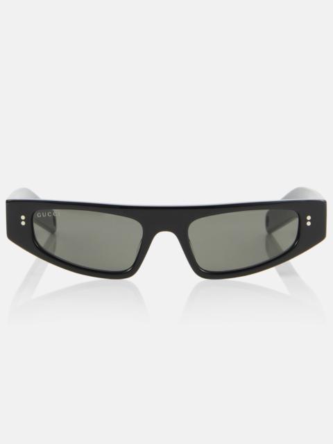 Flat-top sunglasses