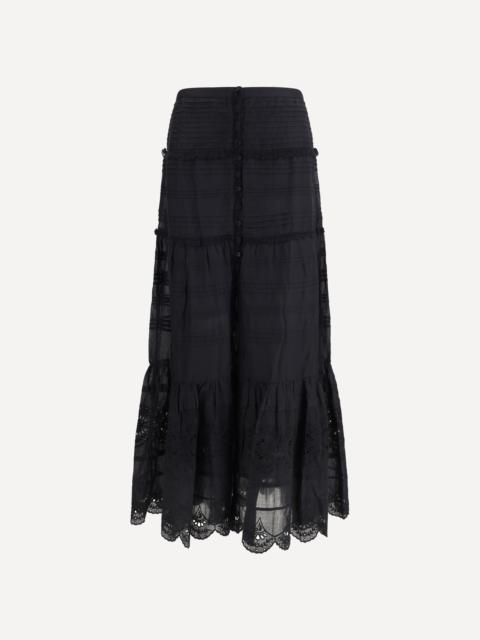 Isabel Marant Étoile Paoline Long Cotton Skirt