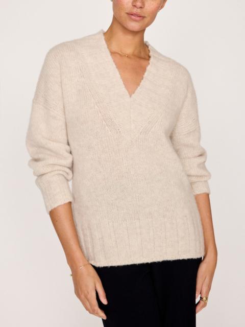 BROCHU WALKER The Emme V Neck Sweater