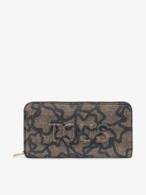 TOUS Black Kaos Icon Wallet