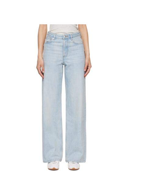 A.P.C. Blue Elisabeth Jeans