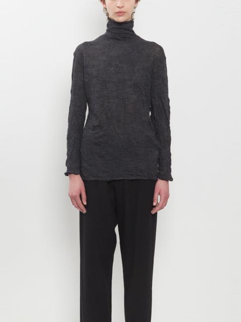 pas de calais Wool Gauze Turtleneck Pullover