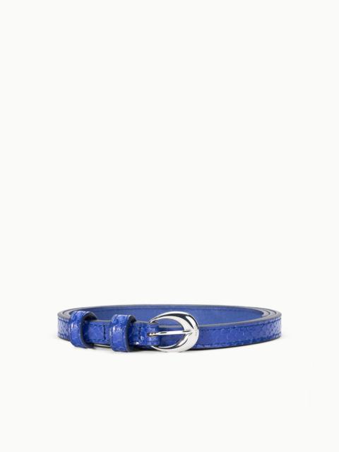 STAUD STAUD SLIM MOON BUCKLE BELT - 13MM COBALT