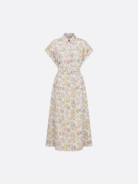 Dior Mid-Length Belted Shirtdress
