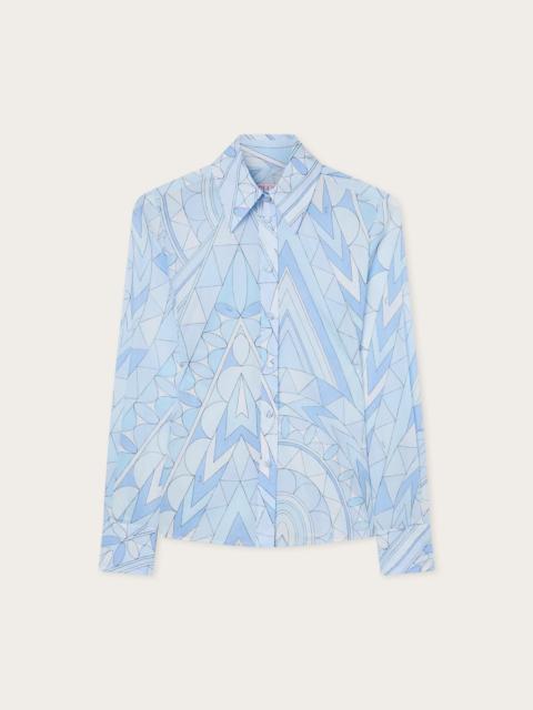 PUCCI MANUBA PRINT COTTON SHIRT