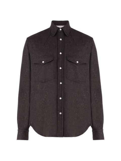 UMITBENAN speckled shirt