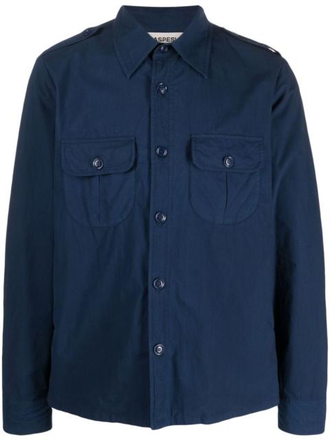 long-sleeve cotton shirt