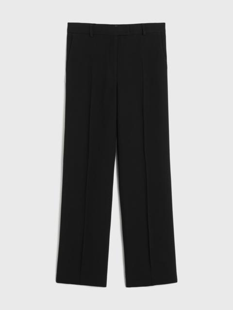 Totême Relaxed straight trousers black
