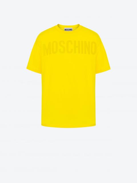 Moschino ORGANIC COTTON T-SHIRT WITH LOGO