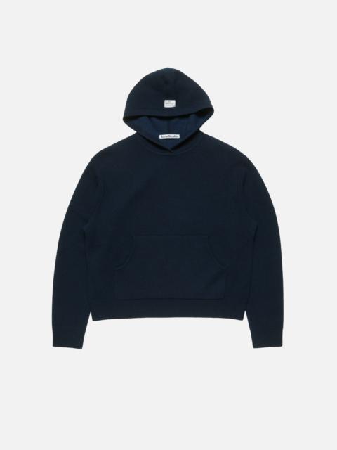 Acne Studios Cashmere hoodie - Ink blue