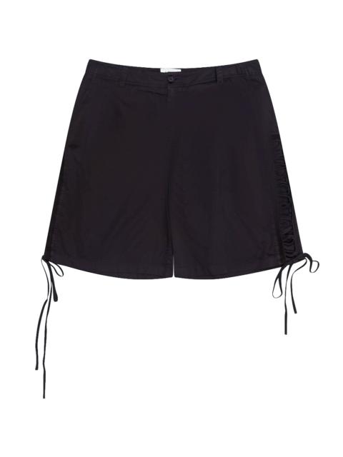 Alexander McQueen Laced Utility Shorts "Black" 865159QTAEO1000