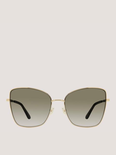 Stuart Weitzman METAL BUTTERFLY SUNGLASSES
