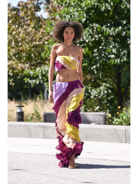 PatBO AURORA FRINGE TOP (RUNWAY)