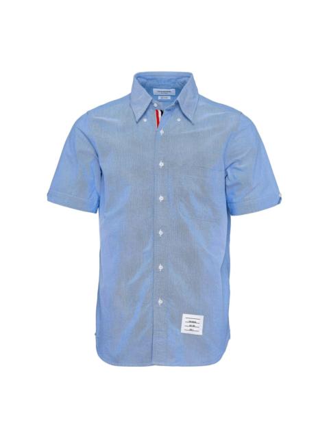 Thom Browne Straight Fit Button Down Shirt Men