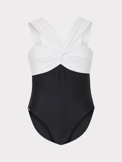 MILLY Betsy Color Block One Piece