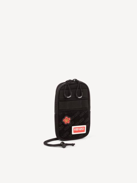 KENZO Jungle phone pocket with cross-body strap
