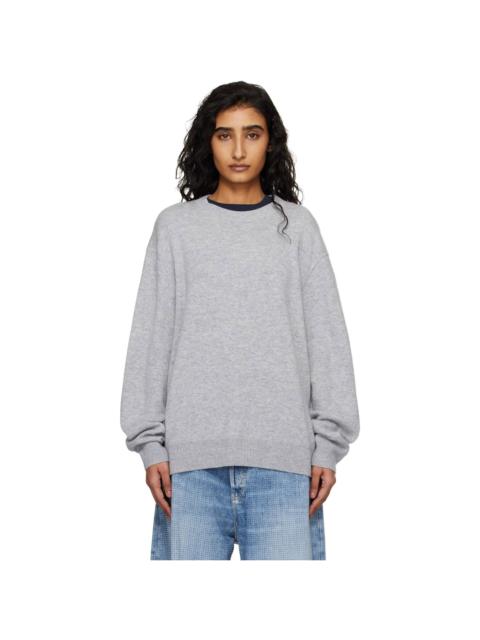 Acne Studios Gray Cashmere Sweater