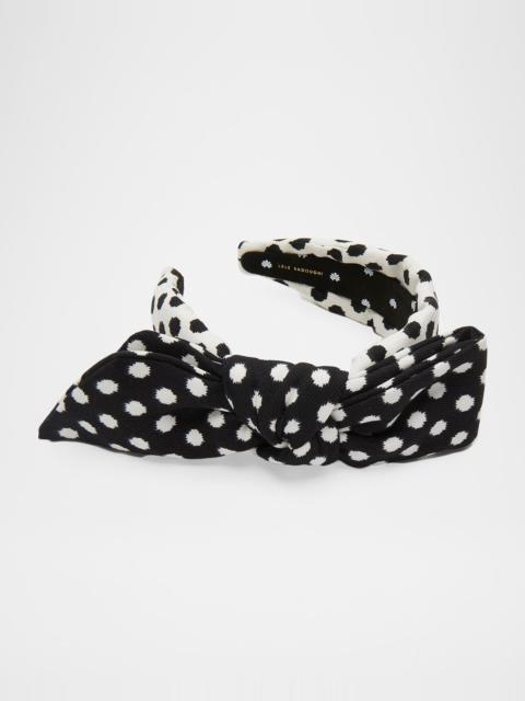 LELE SADOUGHI Holly Polka Dot Headband