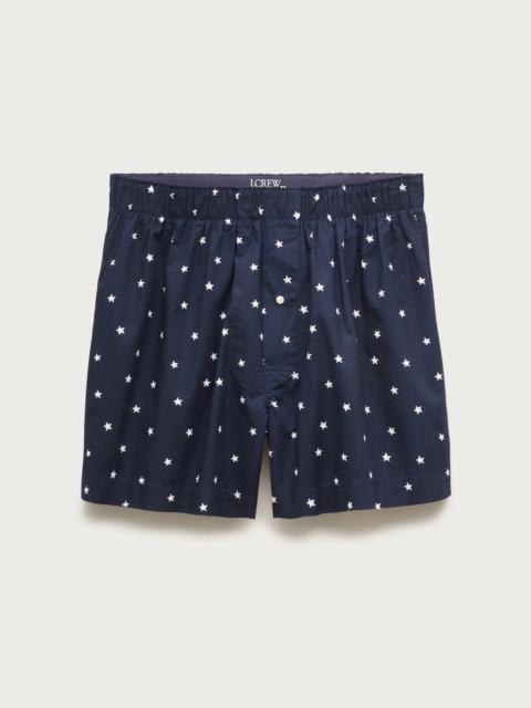 J.CREW Printed boxers in cotton