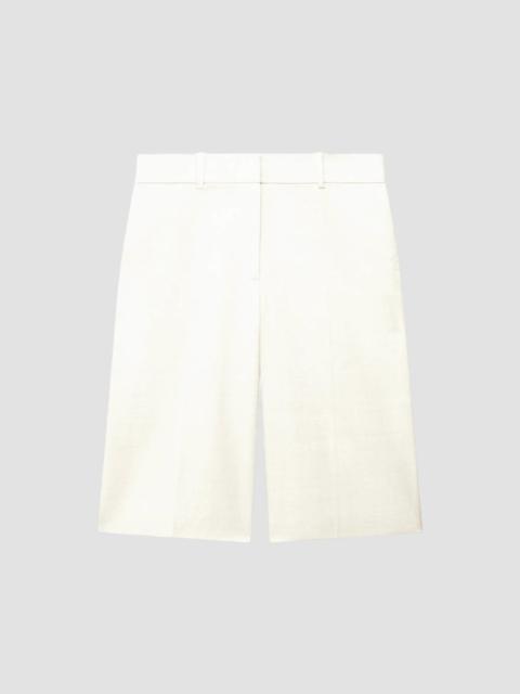 Another Tomorrow Women's Bermuda Pants - Off White