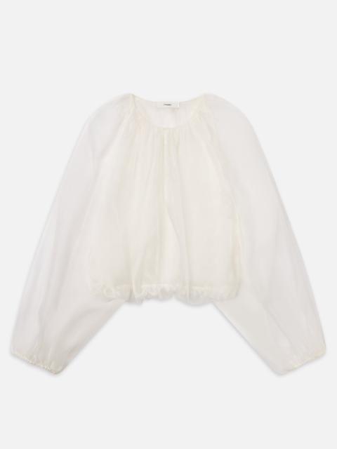 The Sheer Balloon Blouse