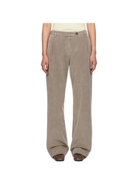 mfpen Brown Corduroy Trousers