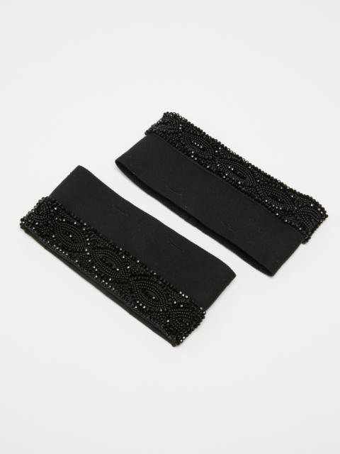 Max Mara Embroidered cuffs