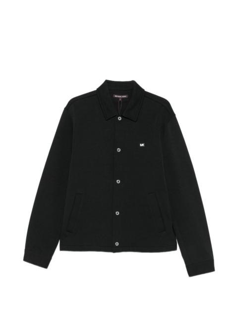 MICHAEL KORS logo-plaque press-stud shirt