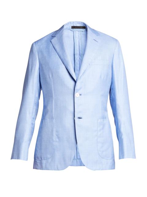 Men's Soft Cashmere-Blend Sport Jacket