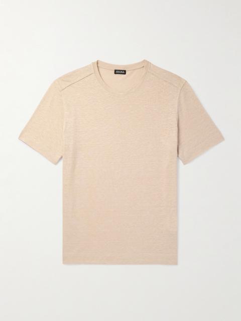 ZEGNA Linen-Jersey T-Shirt