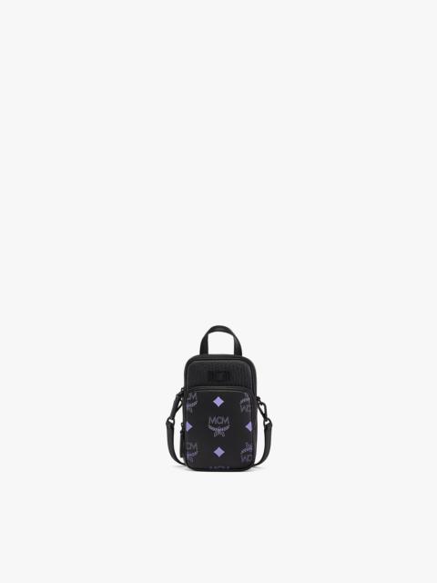 MCM MCM Tech Crossbody in Color Splash Logo Leather