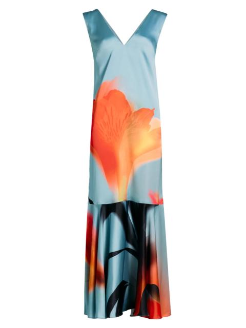 MISA Women's Isah Floral Maxi Dress - Fire Petal
