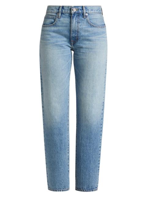SLVRLAKE Women's Kendra High-Rise Straight Jeans - Back To Zero