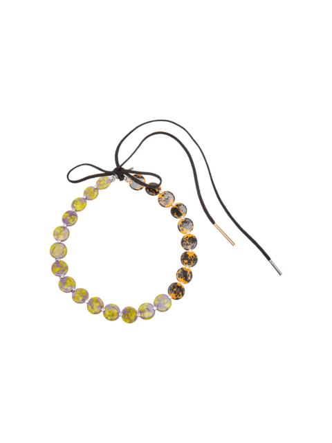 Dries Van Noten Patterned Glass Necklace