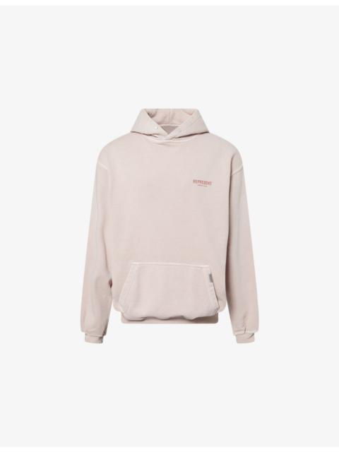 REPRESENT Owners Club Logo-Print Cotton Hoody
