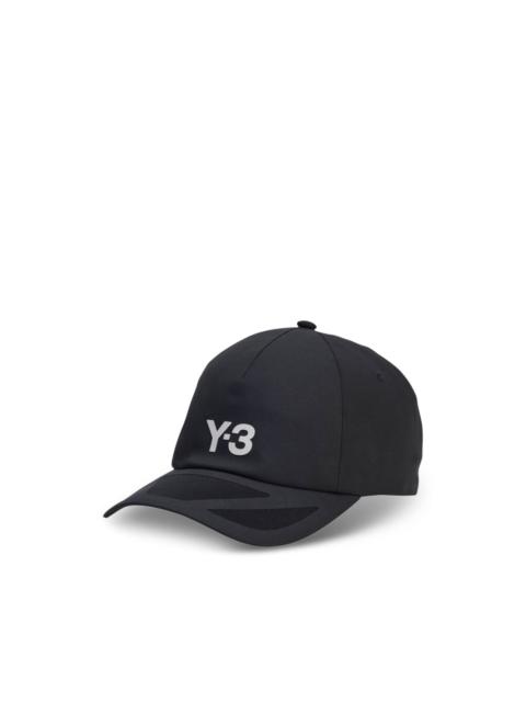Y-3 logo-detail mesh-panels baseball cap hat