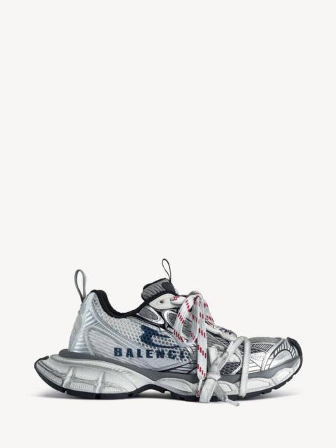 BALENCIAGA Men's 3xl Split Logo Sneaker in White/navy/grey