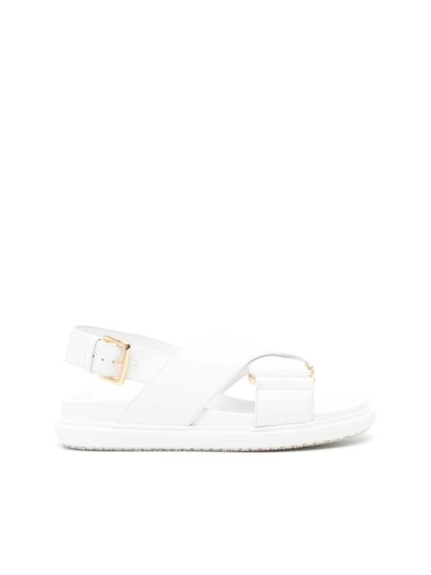 Marni Fussbett leather sandals