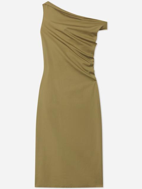 CO Draped Back Dress in Cotton