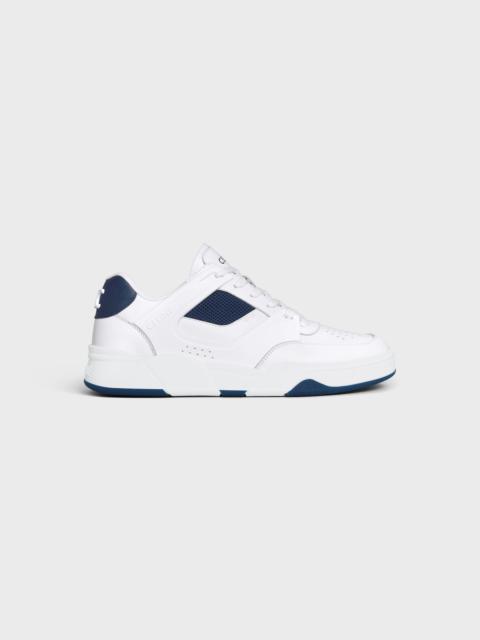CELINE CELINE TRAINER CT-09 LOW LACE-UP SNEAKER in CALFSKIN AND MESH