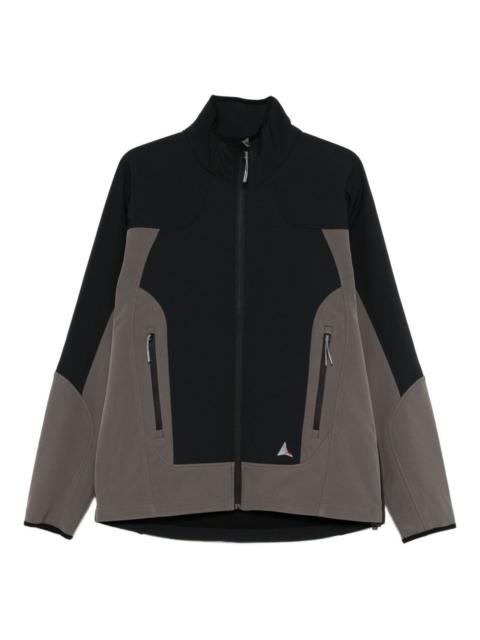 ROA Oke two-tone zip-up jacket