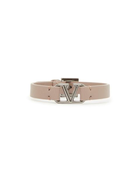 Valentino Vlogo Signature leather bracelet
