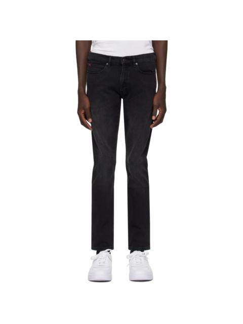 HUGO Black Faded Jeans