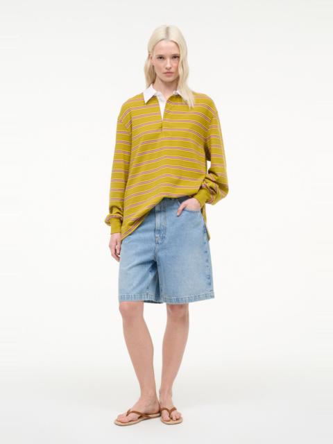 STAUD STAUD GAVIN SHIRT BAJA STRIPE