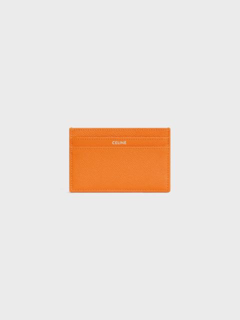 CELINE MEDIUM CARD HOLDER IN GRAINED CALFSKIN