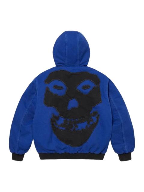 Supreme Supreme x The Misfits SS26 Hooded Work Jacket 'Blue' SUP-SS26-150-BLU