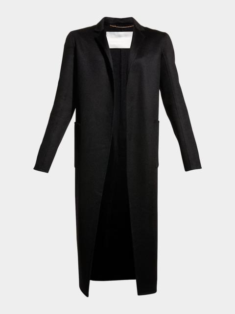 ADAM LIPPES Zibelline Open-Front Cashmere Midi Coat